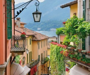 Malerische Gasse in Bellagio
