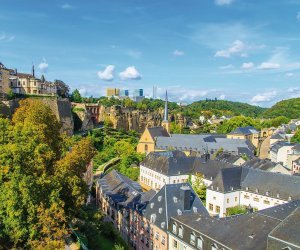 Blick auf die Altstadt von Luxemburg