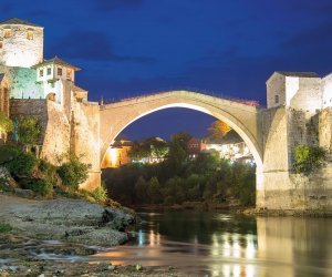 Stari Most - Die alte Brücke über die Neretwa