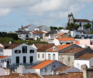 Blick auf Ponta Delgada