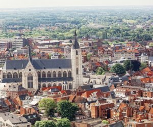 Blick über die Dächer von Mechelen