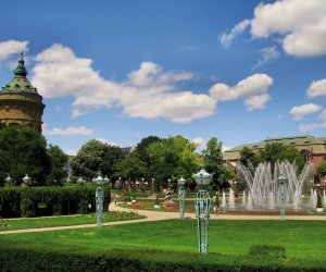 Mannheimer Wasserturm auf dem Friedrichsplatz