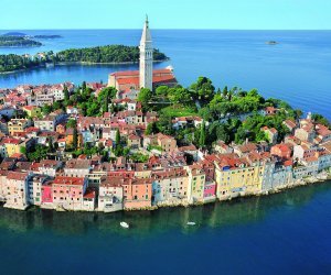 Blick auf Rovinj