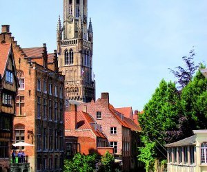Belfried und Grachten in Brügge