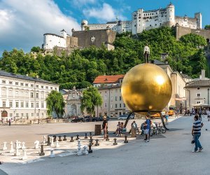 Kapitelplatz in Salzburg