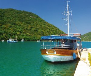 Schifffahrt auf dem Limski Kanal