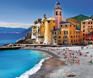 Strand von Camogli