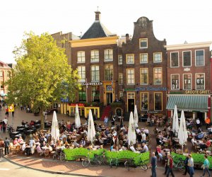 Straßencafés in Groningen