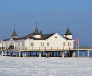 Seebrücke Ahlbeck im Winter
