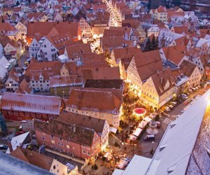 Blick über das winterliche Nördlingen