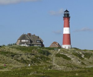 Leuchtturm in Hörnum auf Sylt