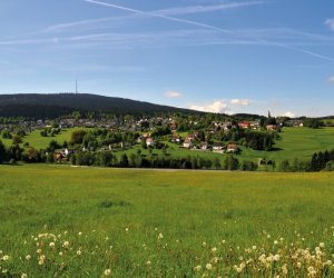 Blick auf Bischofsgrün