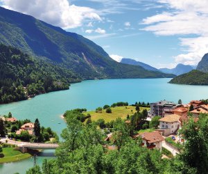 Blick auf den Molveno See