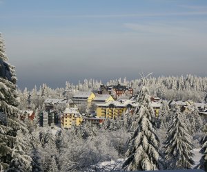 Blick auf Oberhof
