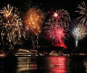 Rhein in Flammen bei Rüdesheim