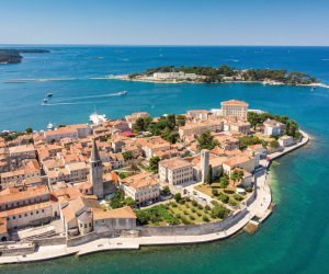Blick auf Porec