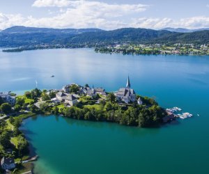 Blick auf Maria Wörth