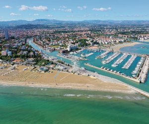 Blick auf Rimini