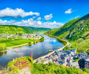 Blick auf Beilstein an der Mosel