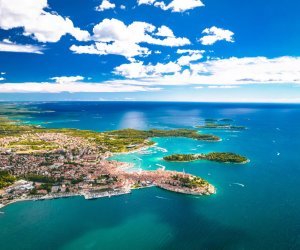 Blick über Rovinj 