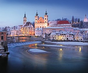 Christkindlstadt Steyr im Winter