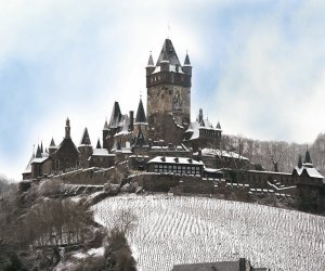 Reichsburg Cochem im Winter