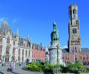 Grote Markt und Belfried in Brügge