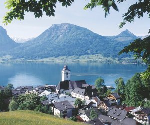 Blick auf St. Wolfgang