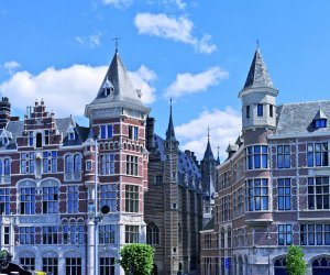 Häuserfassaden in Antwerpen