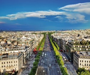 Avenue des Champs-Elysees in Paris