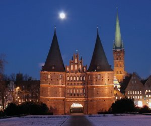 Winterabend in Lübeck